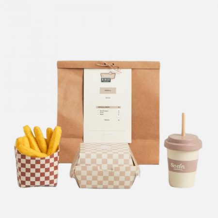 Fastfood baby toys set