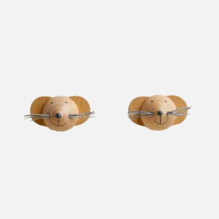Mouse shaped wall hanger